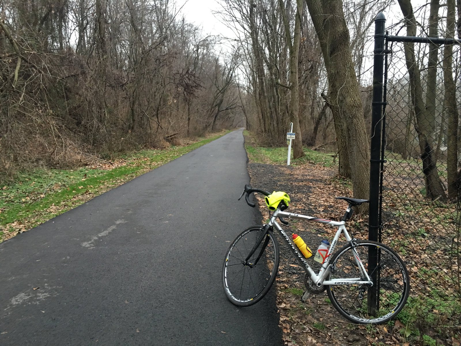 Ride 5, 30th Dec. Schuylkill River Trail out near Audubon, PA.