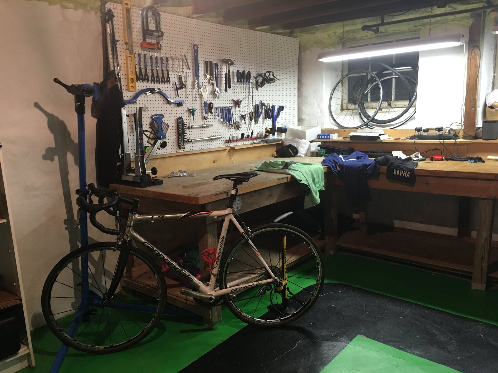 My spare bike ready to save the day.