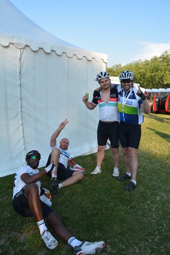 Back in the town of Annecy post "conquering" our first Etape du Tour. 