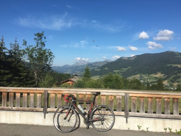 Another beautiful scene just down the road from the Race Village. 