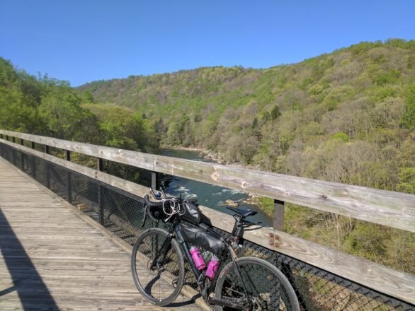 Incredible scenery along the Great Allegheny Passage.