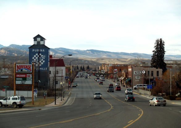 Tuesday June 13, 2017. Main Street, Lander, Wyoming. (Photo credit: Wikipedia)